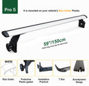 For Ford Transit (2000-2014) Roof Rack Carrier Cross Bars Aluminum, Silver 3 Qty-3