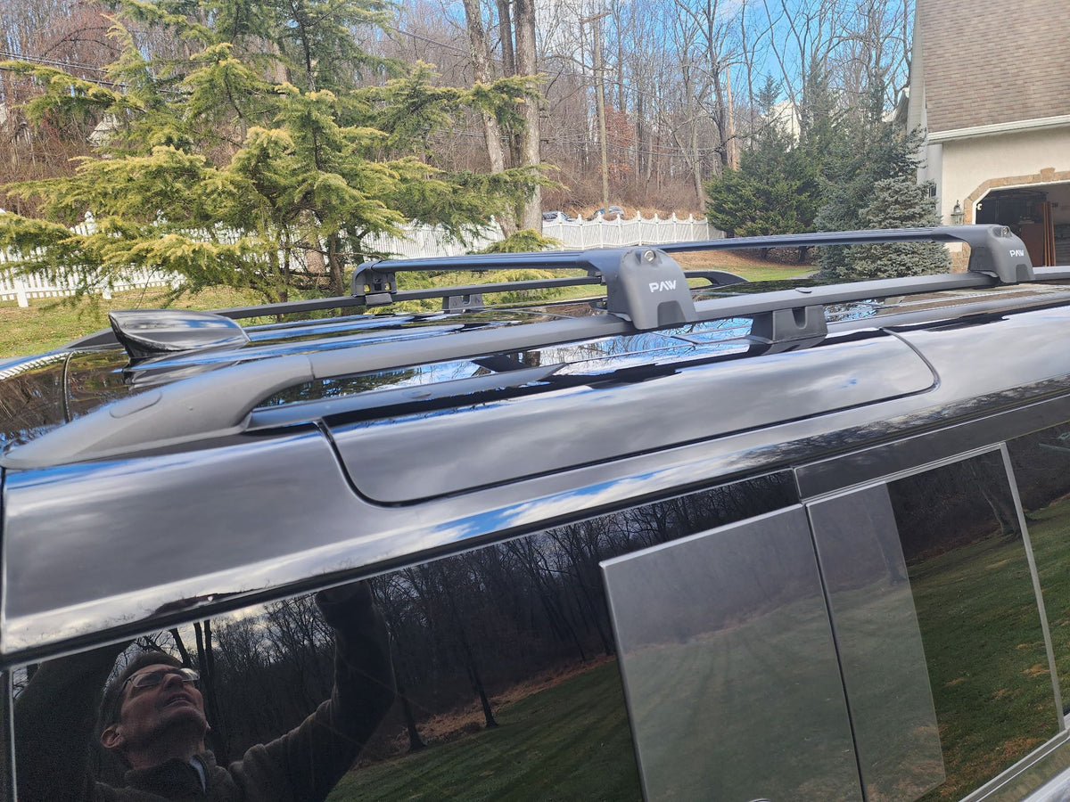 For Land Rover Defender 110 Roof Rails - Silver 2020-2026 Plus Series ...