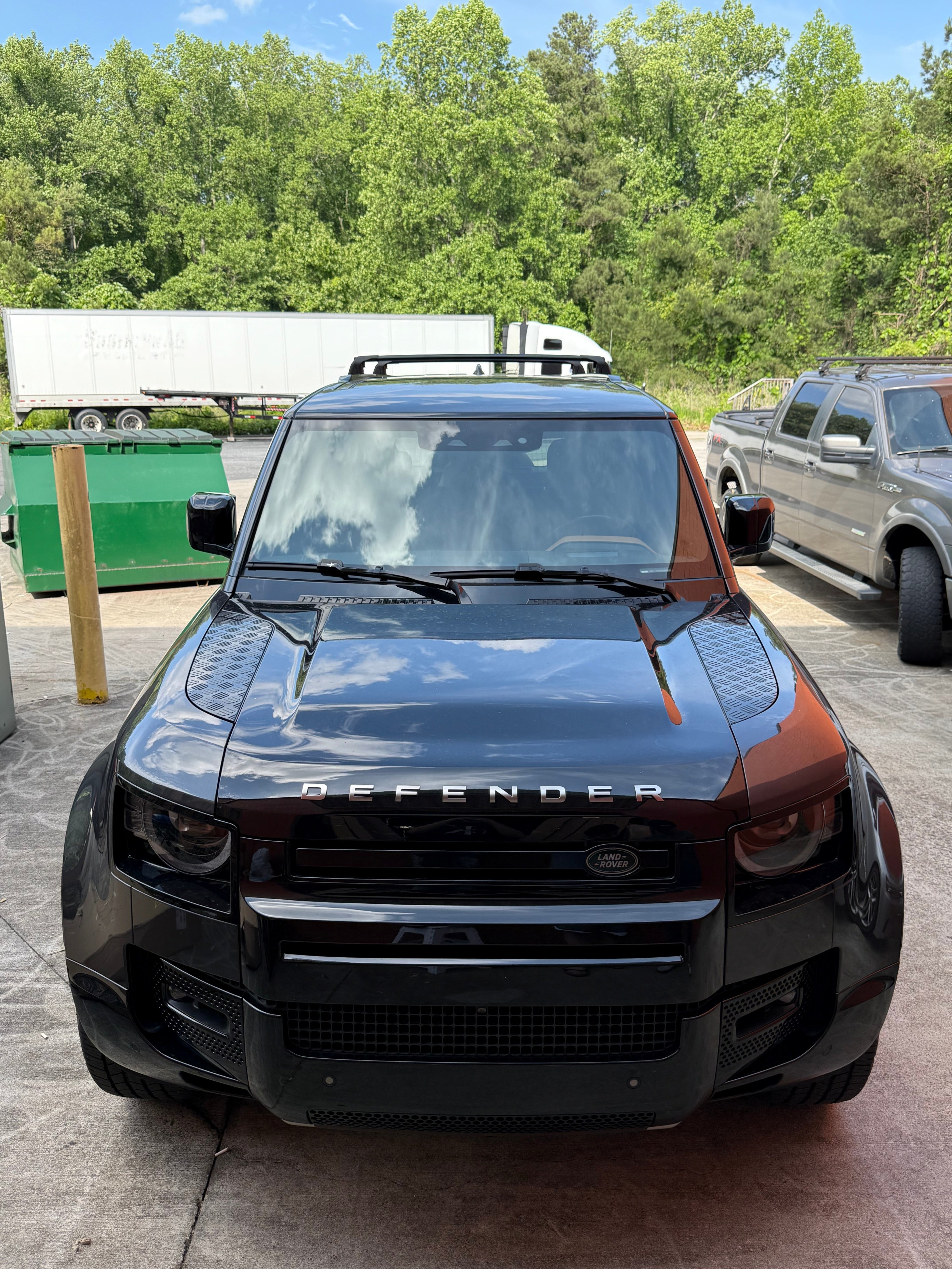 For Land Rover Defender 130 (L663) 2020-present Roof Rack Cross Bars T Slot Rail Silver