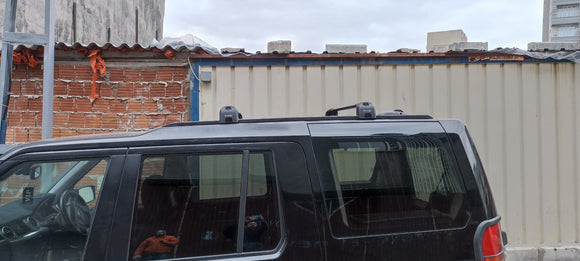For Land Rover Discovery LR3 (2004-2010) Roof Rack Cross Bars Paw Pro 2, Black