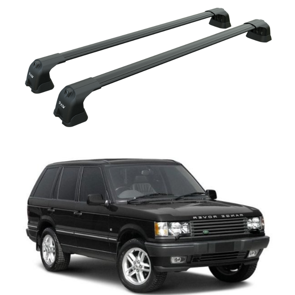Für Land Rover Defender ab 2020, Dachträgersystem, Träger-Querstangen, Aluminium, abschließbar, hochwertige Metallhalterung, schwarz
