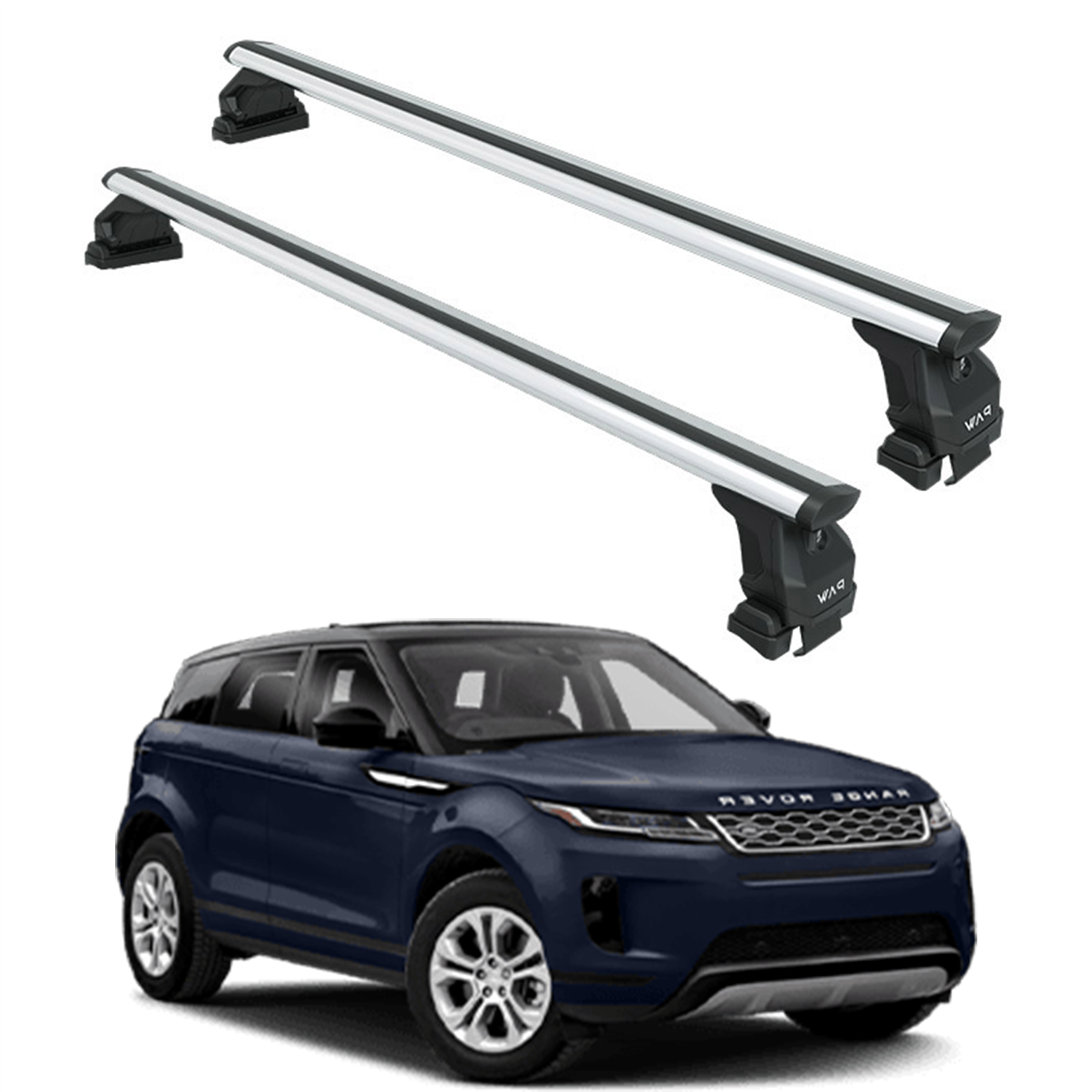 For Land Rover Evoque L551 2019-2025 Roof Rack Cross Bars Normal Roof Silver