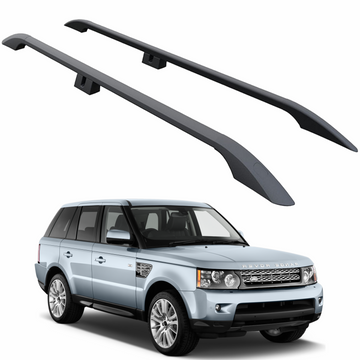 For Land Rover Range Rover Vogue 2002-2012 L322 Roof Side Rails – Plus Model, Aluminum Black