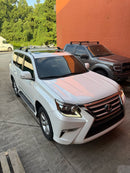 For Lexus GX460 (2019-2023) Roof Rack Cross Bars Flush Rail Fix, Black-4