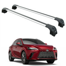 For Lexus RX (2022-2025) Roof Rack Cross Bars Flush Rail Fix, Silver-1