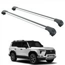 For Lexus GX 550 2024-2025 Raised Roof Rail Roof Rack Cross Bars Raised Rail Silver-1