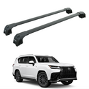 For Lexus LX 600 2021-2025 Roof Rack Cross Bars Flush Rail Alu Black-1