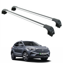 For MG ZS EV 2022-2025 Roof Rack Cross bars to For Raised Roof Rails Silver-1