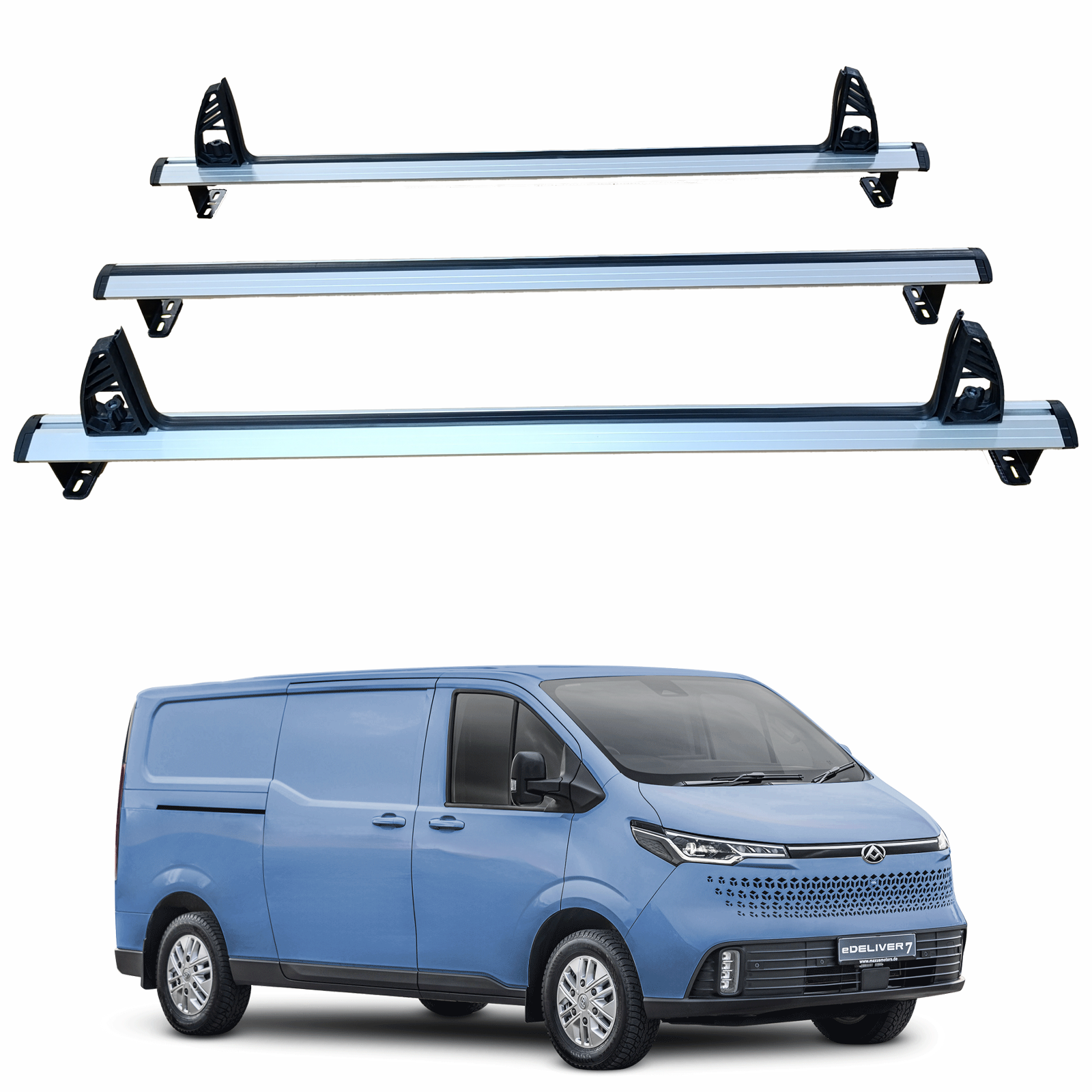For Maxus eDELIVER 7 Cargo Van Ladder Racks 3 Qty