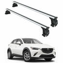 For Mazda CX-3 (2016-2025) Roof Rack Cross Bars Normal Roof, Silver-1