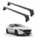 For Mazda Mazda3 HB (BP) (2019-Up) Roof Rack Cross Bars, Black-1