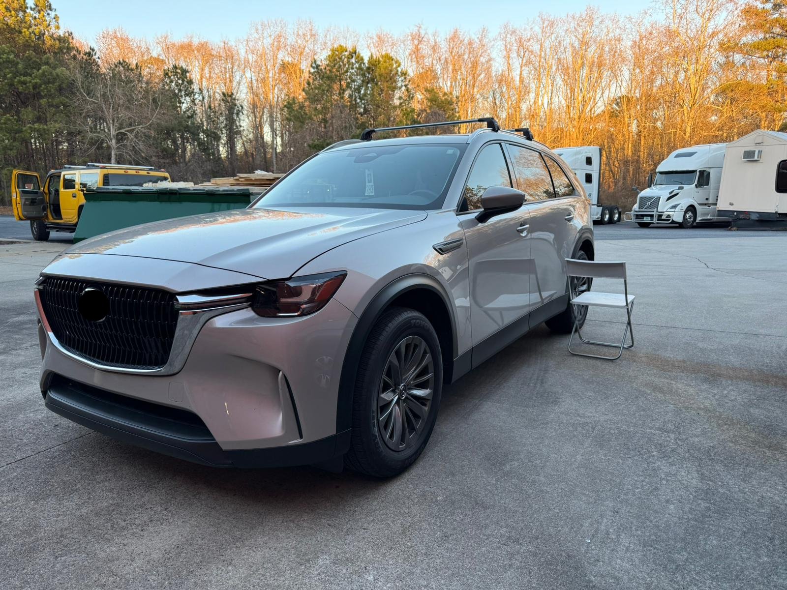 Roof Rack Mazda CX 90 2023-Up Silver | Toros Trade LLC