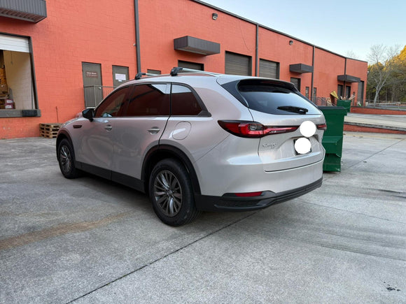 For Mazda CX-90 2024-2025 Roof Rack System, Aluminium Cross Bar, Flush Rail, Black