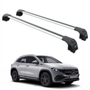 111. Kompatibel mit abschließbaren Aluminium-Dachträgern für Fahrzeuge mit Standarddach Toros Pro 1 Silver-1