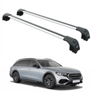 For Mercedes Benz E S214/X214 All Terrain 2023-2025 Roof Rack Cross Bars Flush Rail Alu Silver-1