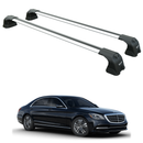 For Mercedes S-Class W222 2014-2020 Roof Rack Cross Bars Fix Point Silver-1