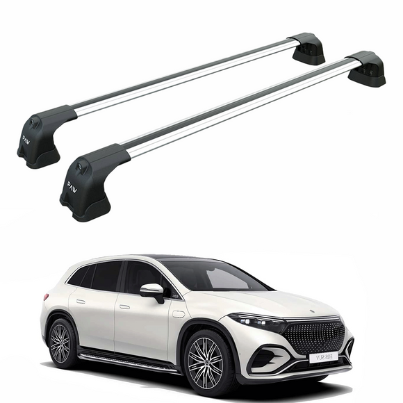 Für Mercedes B-Klasse W246 Dachträger Querträger Reling Top Träger Alu Fix Point Pro 3 Schwarz