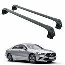 For Mercedes CLA C118 2020-2024 Roof Rack Cross Bars Fix Point Alu Black-1