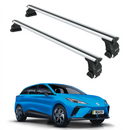 444. Für Dachträgersystem, Aluminium-Querstange, Metallhalterung, normales Dach, Silber-1