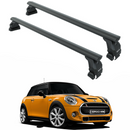 Mini Cooper R56 3dr (2007-2014) Roof Rack Cross Bars Normal Roof, Black-1