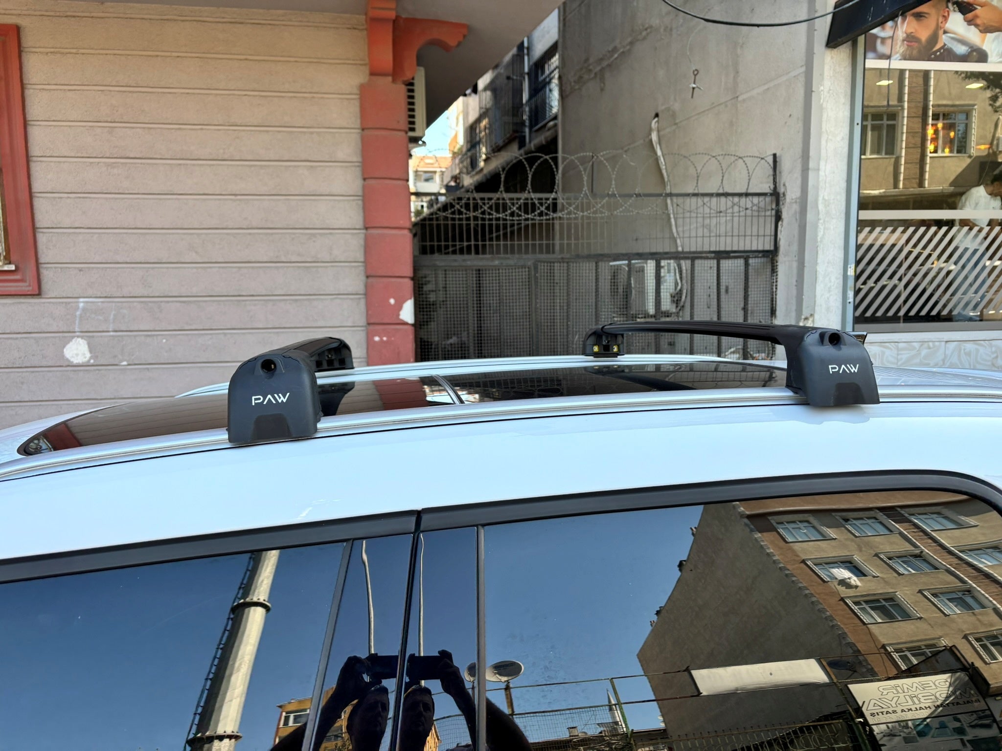Für Mini Countryman R60 2010–2016, Dachträgersystem, Träger, Querträger, Aluminium, abschließbar, hochwertige Metallhalterung, schwarz