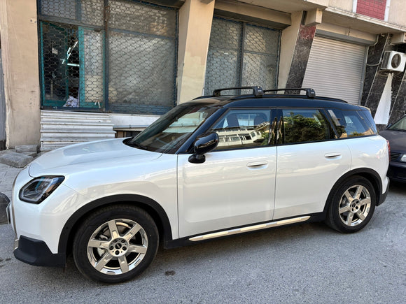 For Nissan Leaf 2025- Up Roof Rack Cross Bars Metal Bracket Flush Rail Black