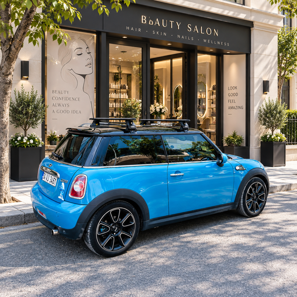 For Mini Paceman R61 2013-2016 Roof Rack Cross Bars Normal Roof Black