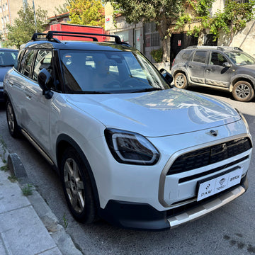For MINI Countryman 3rd Gen U25 2024-Up Roof Rack Cross Bars Flush Rail Black - 0