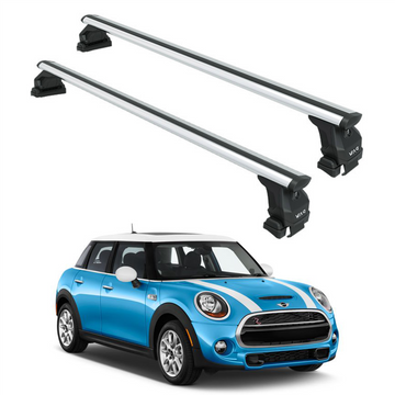 For Mini Cooper F55 2014-2022 Roof Rack System Carrier Cross Bars Pro 4 Silver