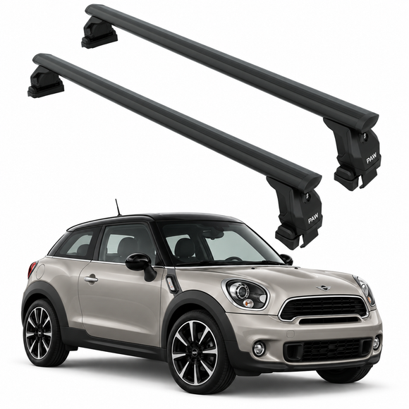 For Mini Paceman R61 2013-2016 Roof Rack Cross Bars Normal Roof Black