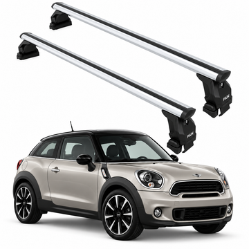 For Mini Paceman 2010-2016 Roof Rack Cross Bars Metal Bracket Normal Roof Silver