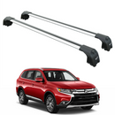 For Mitsubishi Outlander 2013-2021 Roof Rack Cross Bars Flush Rail Silver-1