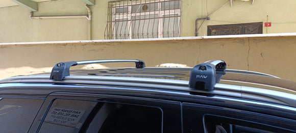 For Mitsubishi Outlander Phev 2023-2025 Roof Rack Cross Bars Flush Rail Alu Silver