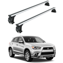 Für Mitsubishi Outlander 2013–2021, Dachträgersystem, Träger, Querträger, Aluminium, abschließbar, hochwertige Metallhalterung, Silber-1