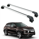 For Mitsubishi Outlander Sport 2022-2025 Roof Rack Cross Bars Flush Rail Alu Silver-1