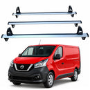 For Nissan NV300/ NV400 Cargo Van Ladder Racks 3 Qty Silver-1