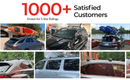 Roof Rack Cross Bars Compatible with Subaru Uncharted 2026-Up Flush Rail Cargo Carrier Rooftop Luggage Rack Black-7