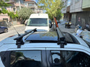 For Nissan Juke F15 2011-2019 Roof Rack Cross Bars Normal Roof Alu Black-6