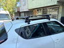 For Nissan Juke F15 2011-2019 Roof Rack Cross Bars Normal Roof Alu Black-4