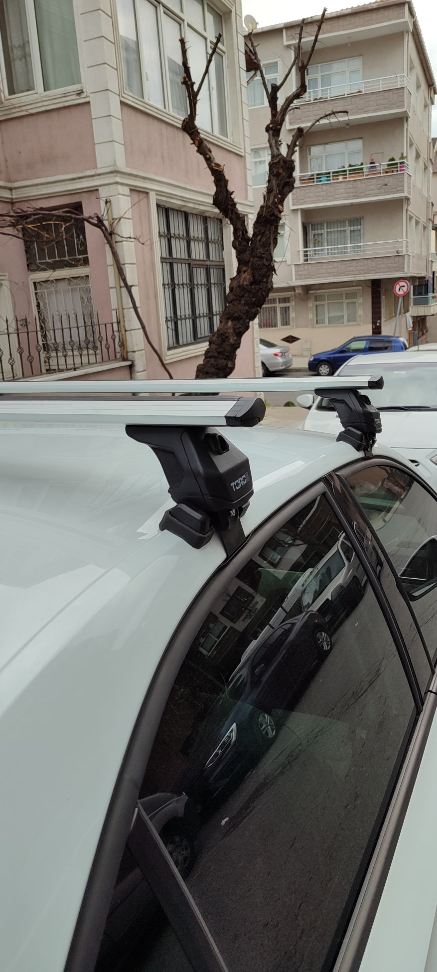 For Nissan Juke 2017-Up Roof Rack Cross Bars Metal Bracket Normal Roof Alu Black