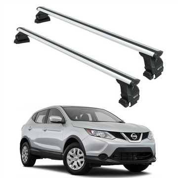 For Nissan Qashqai J11 2013-2021 Roof Rack Cross Bars Normal Roof Alu Silver