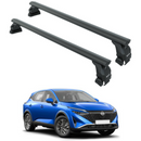 For Nissan Qashqai 2022-2025 Roof Rack Cross Bars Normal Roof Alu Black-1