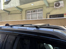 Für Nissan X-Trail T31 2007–2014, 2 Stück, Dachträger, Systemträger, Querträger, Aluminium, abschließbar, hochwertige Metallhalterung, schwarz-3