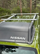 For Nissan XTerra 1999-2015 Roof Rack Cross Bars Raised Rail Silver-5