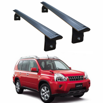 Nissan X-Trail T31 (2007-2014) Roof Rack Cross Bars Flush Rail (With Fog Lights)