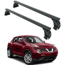 For Nissan Juke F15 2011-2019 Roof Rack Cross Bars Normal Roof Alu Black-1