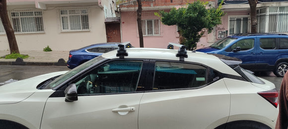 For Nissan Juke 2020-2025 Roof Rack Cross Bars Normal Roof Alu Silver