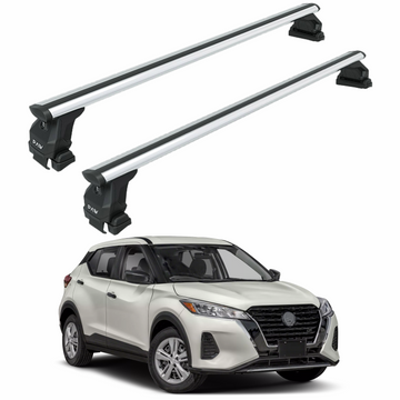 444. Kompatibel mit abschließbaren Aluminium-Dachträgern für Fahrzeuge mit Standarddach Toros Pro 4 Black