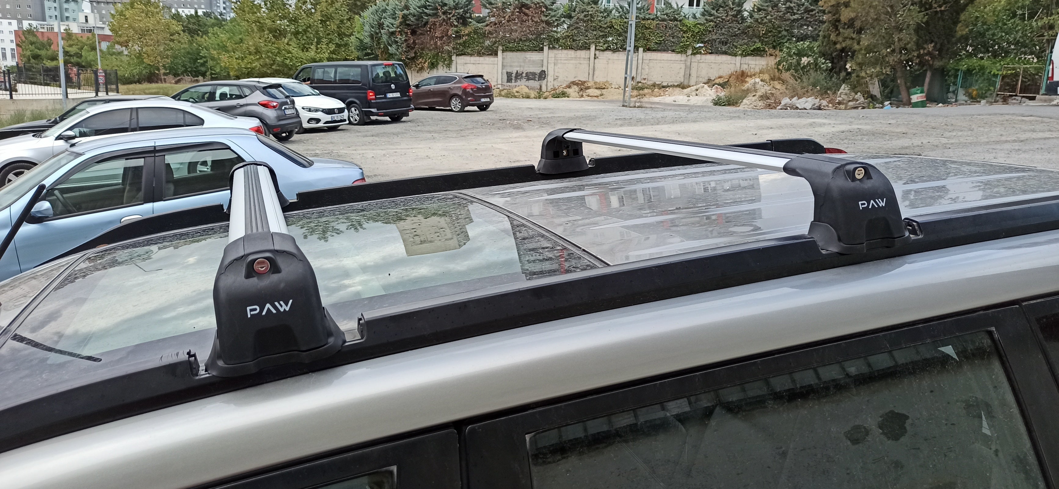Nissan X-Trail T31 Dachträger Querträger Schienen Topträger Alu Schwarz 2ST 2001-2014 