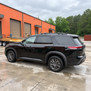 für Nissan Pathfinder Querträger Trägerschienen Dachträger Schwarz ab 2021-12